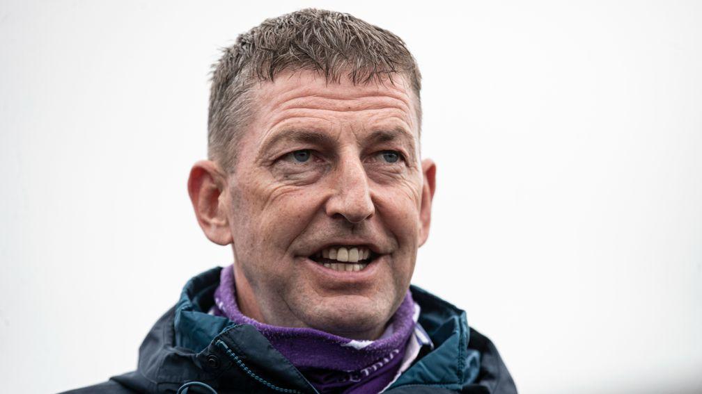 Gavin Cromwell introduced two promising types in a maiden hurdle at Naas on Sunday