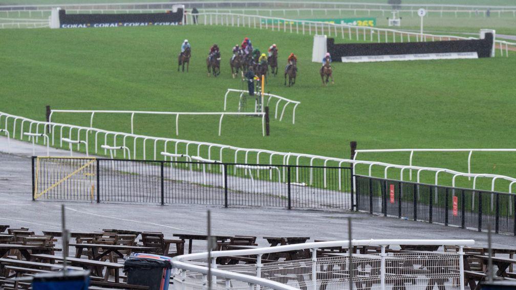 Chepstow: forced to stage flagship Welsh National meeting behind closed doors