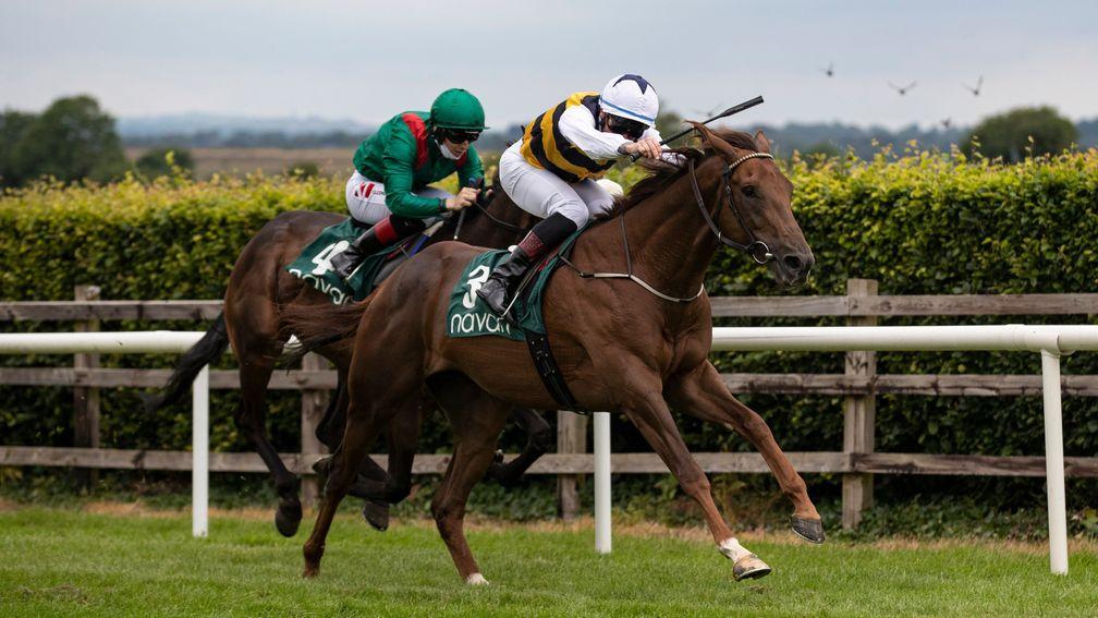 Ottoman Empire scores at Navan to complete a hat-trick