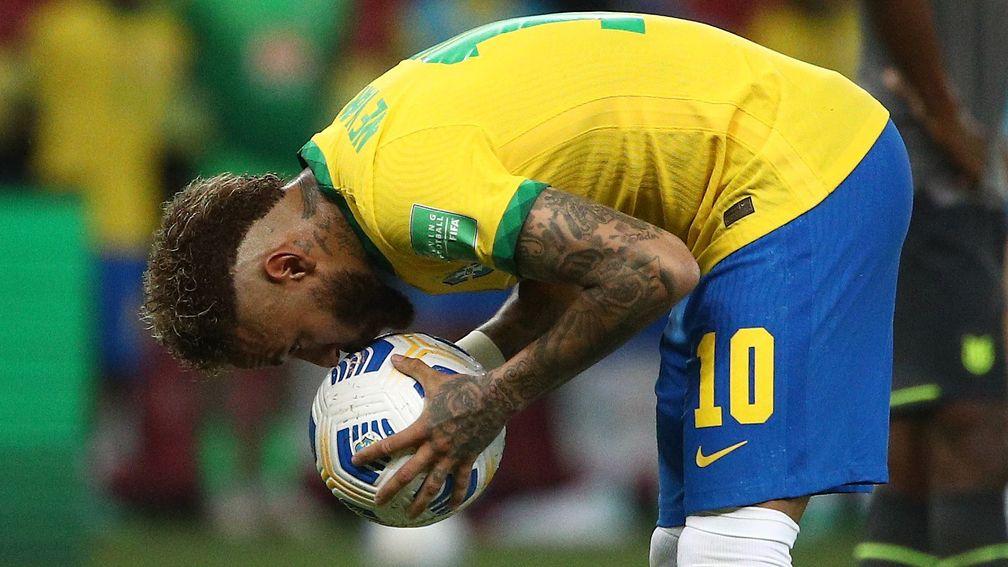 Neymar and his Brazil team look hard to beat