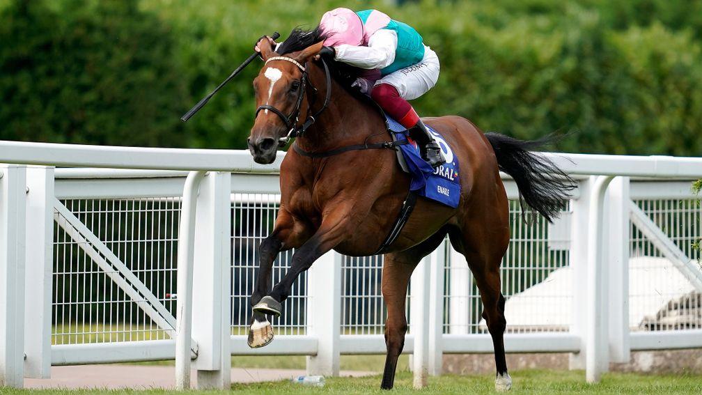 Enable: won the Coral-Eclipse on her return this season