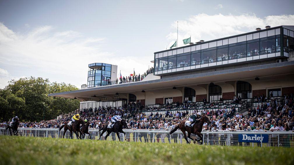 Up to 5,000 people can be at Deauville's Group 1 card on Sunday