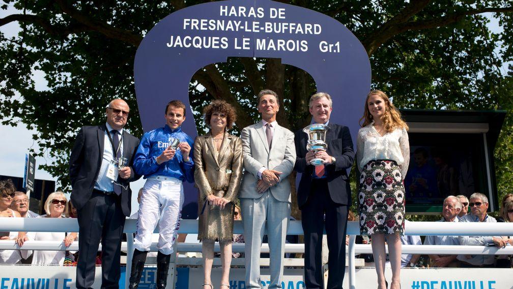 Richard Fahey (left) has enjoyed some of his biggest triumphs in France