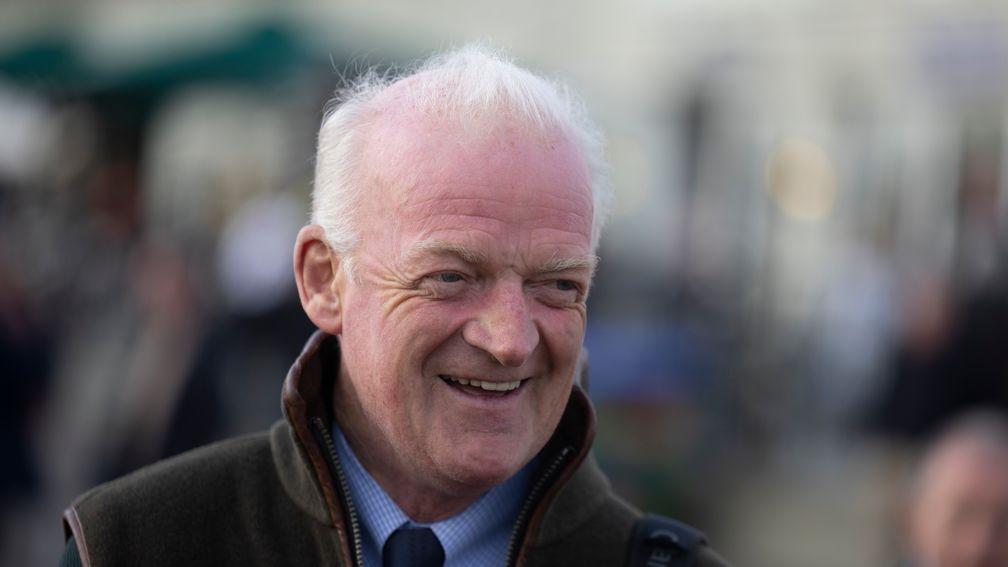 A smiling Willie Mullins at Killarney on Monday