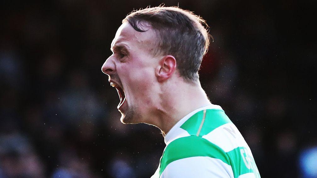Leigh Griffiths: the striker's return could give Celtic the edge in the Ladbrokes Scottish Premiership