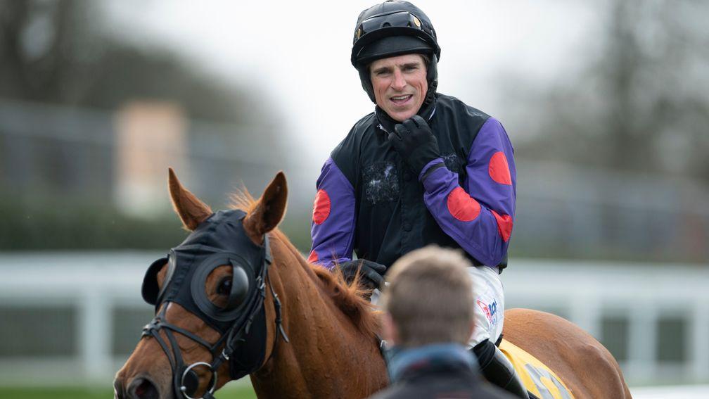 Turning point: a treble at Ascot in February, highlighted by the win on Shannon Bridge, was the moment tha Harry and Dan Skelton decided the jockeys' championship was a realistic goal