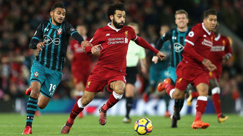 Mo Salah was too sharp for Southampton in Liverpool's 3-0 win at Anfield
