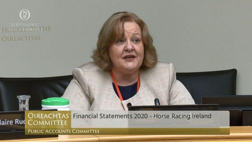 Suzanne Eade: 'I'm very much interested in the financial performance of the Curragh. I want it to improve'