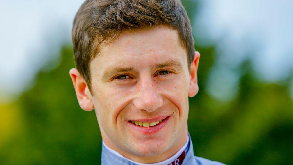 Oisin Murphy, pictured at Kempton this week, is clear in the race to be champion jockey