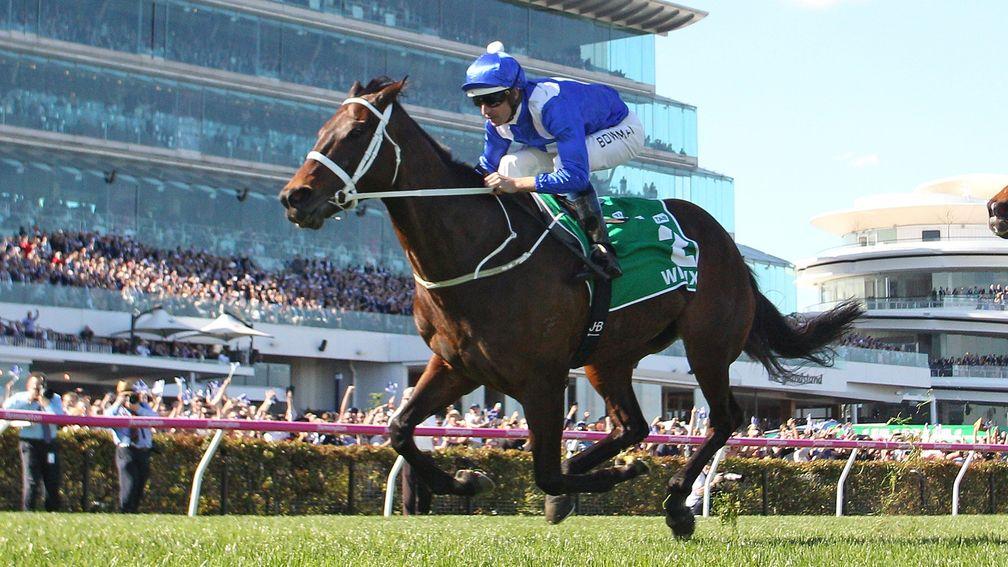 Winx: bids for her fourth Cox Plate victory