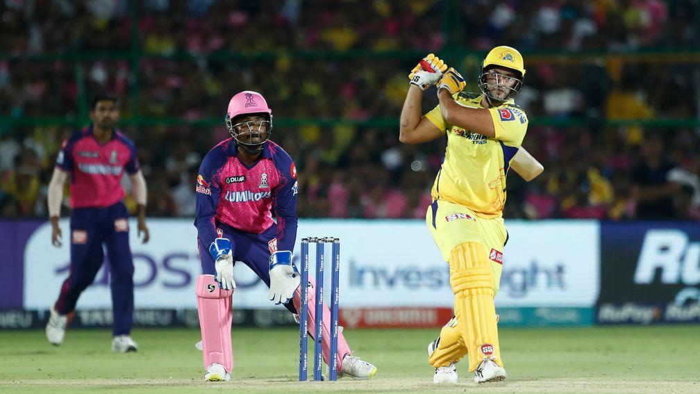 Chennai's Shivam Dube is one of the IPL's most reliable six-hitters