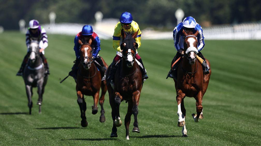 Soulcombe, pictured winning at Ascot, races off bottom weight in the Melrose