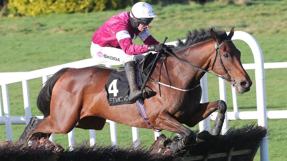 Fire Attack: useful hurdler made winning start to life over fences at Wexford