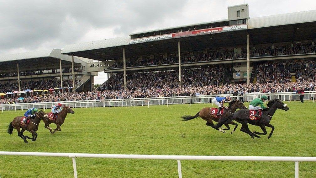More than 18,000 were on course as Harzand won last year's Irish Derby