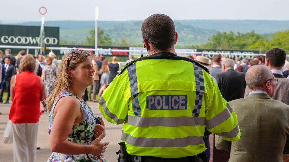 Goodwood paid to have police officers attend Saturday's meeting