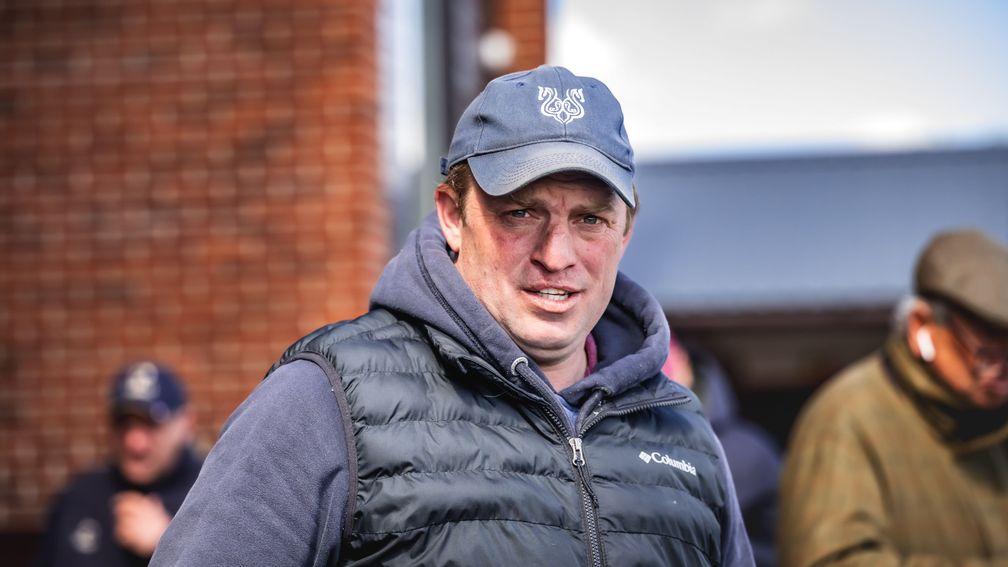 Roger O'Callaghan and the Tally-Ho Stud team enjoyed 'a good day at the office'