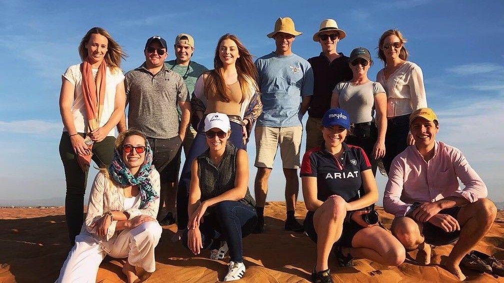 The Godolphin Flying Start second-year trainees get to know the desert in Dubai