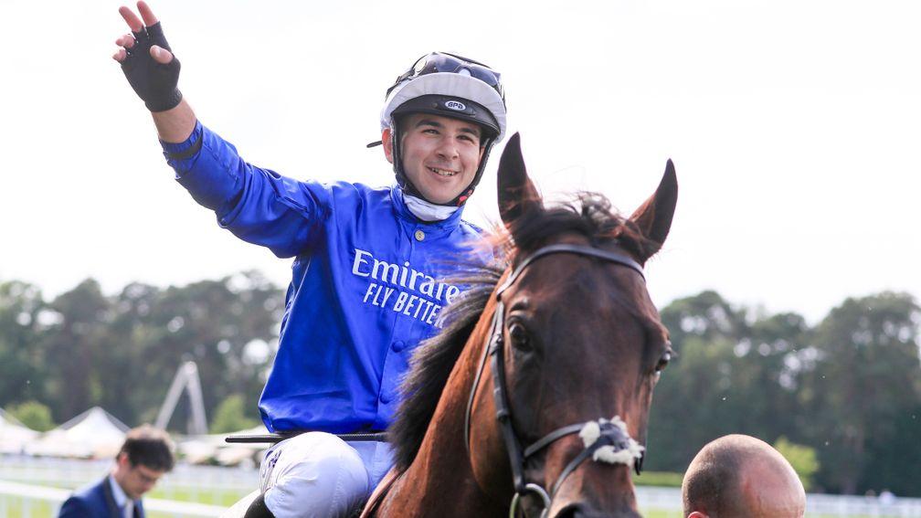 Marco Ghiani: popular Italian apprentice broke his Royal Ascot duck on Real World in the Royal Hunt Cup