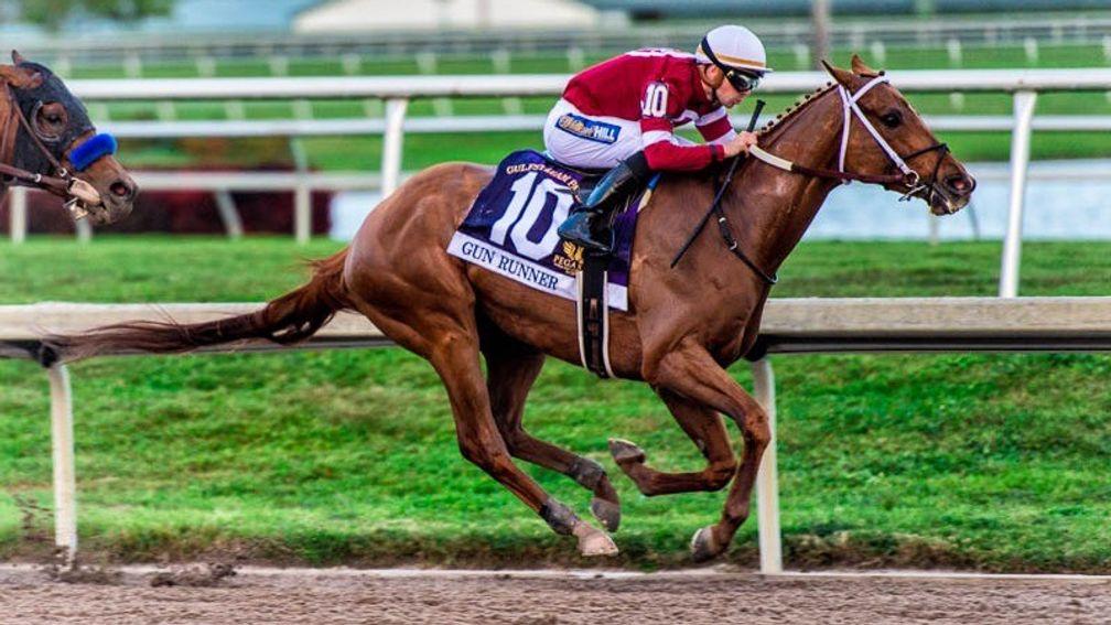 Gun Runner and Florent Geroux complete another great victory in the world's richest race