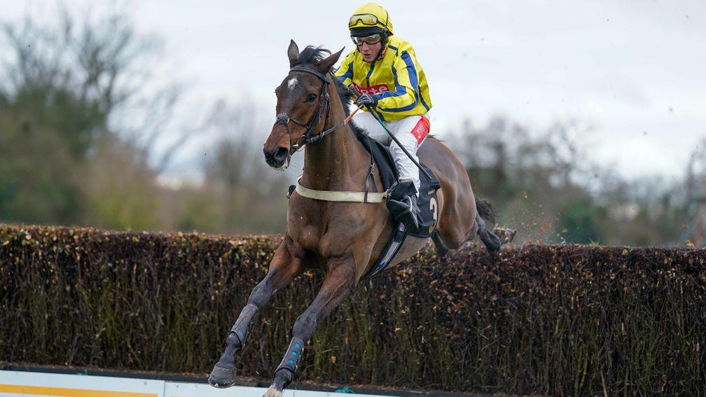 Jamie Moore and Haddex Des Obeaux are well on top