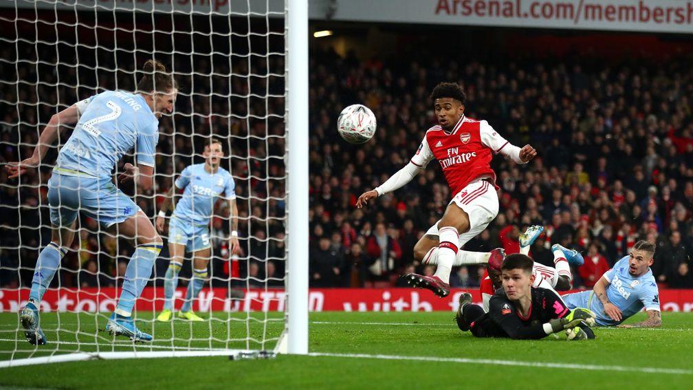 Reiss Nelson's goal helped Arsenal see off impressive Leeds in the FA Cup