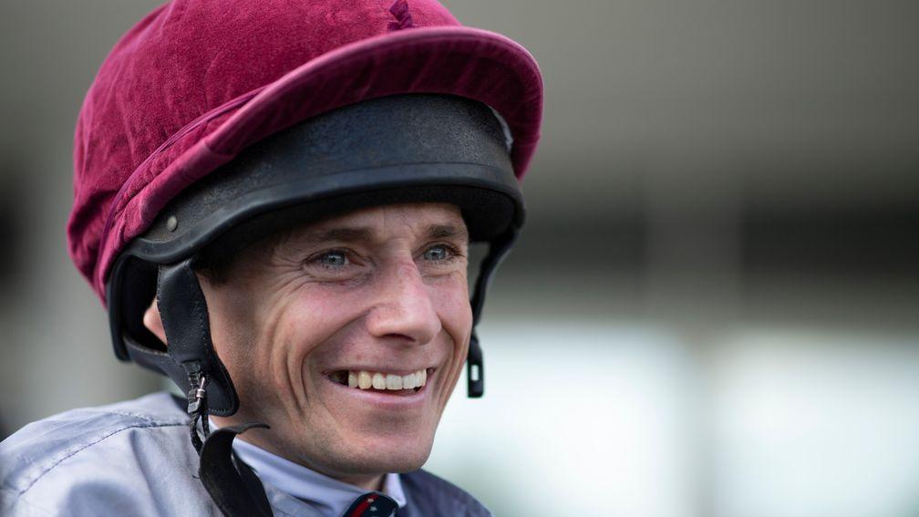 Ryan Moore rode a quickfire hat-trick at Leicester on Tuesday