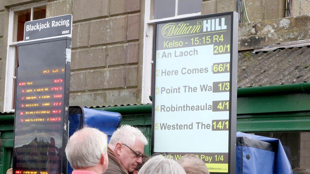 William Hill: company had a regular on-course presence