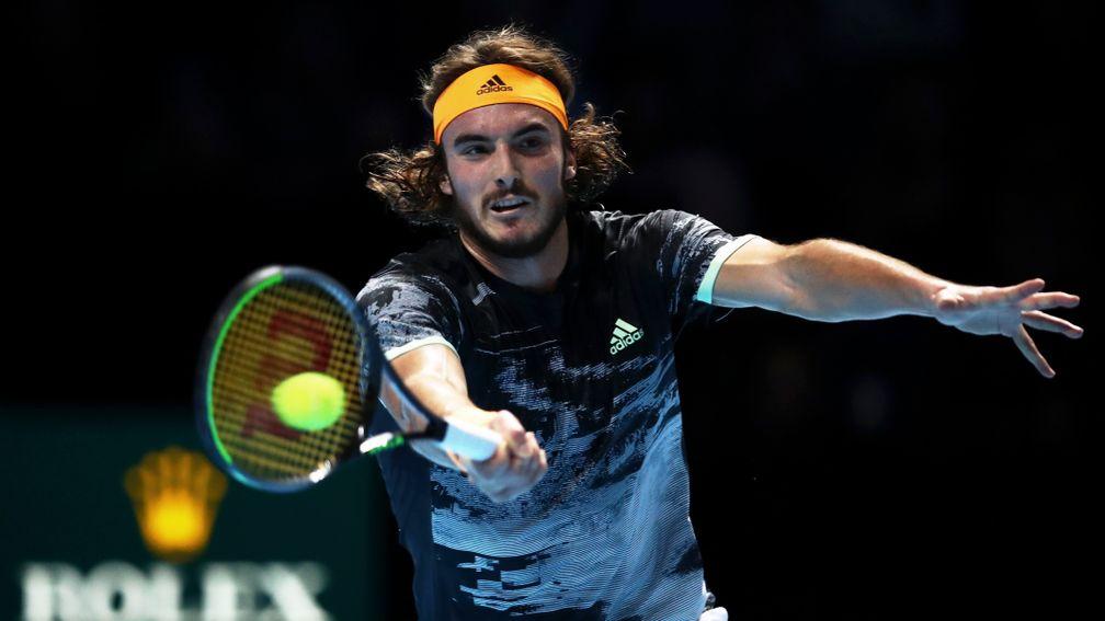 Stefanos Tsitsipas has won all four sets he has contested going into his final round-robin clash with Rafael Nadal