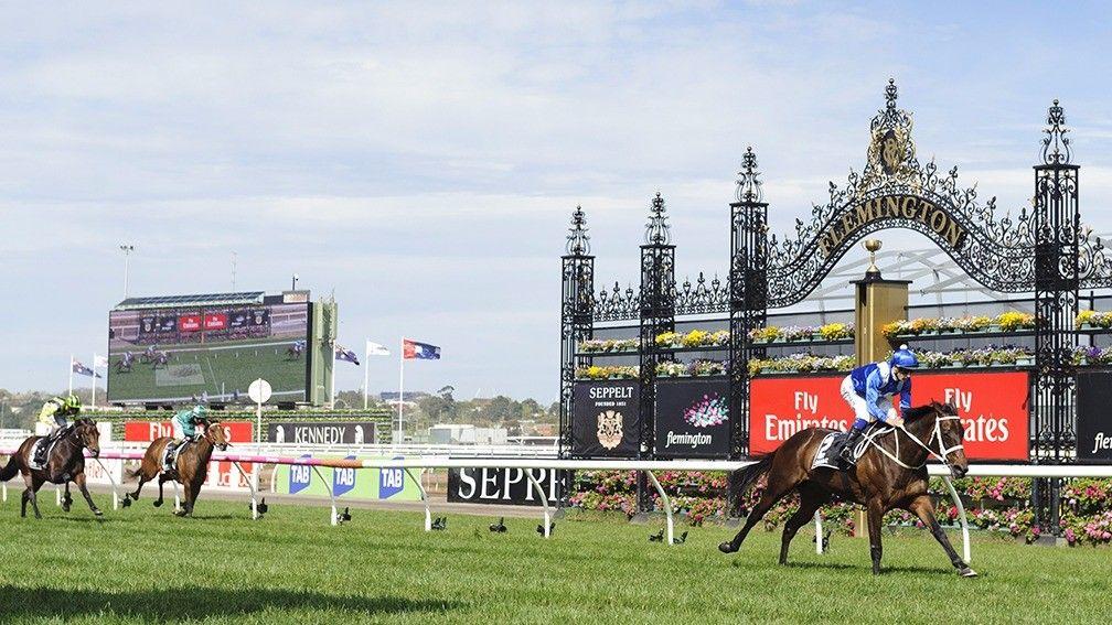 Winx puts on a show to remember on her first visit to Flemington