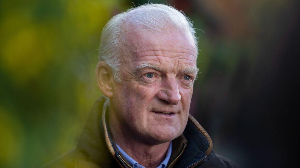 Willie Mullins: "You could see what he did at the first and he was a little bit long at one or two"