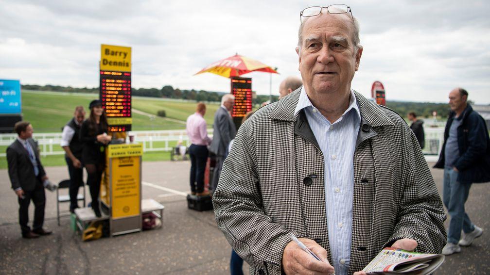 The game has gone according to betting ring doyen Barry Dennis