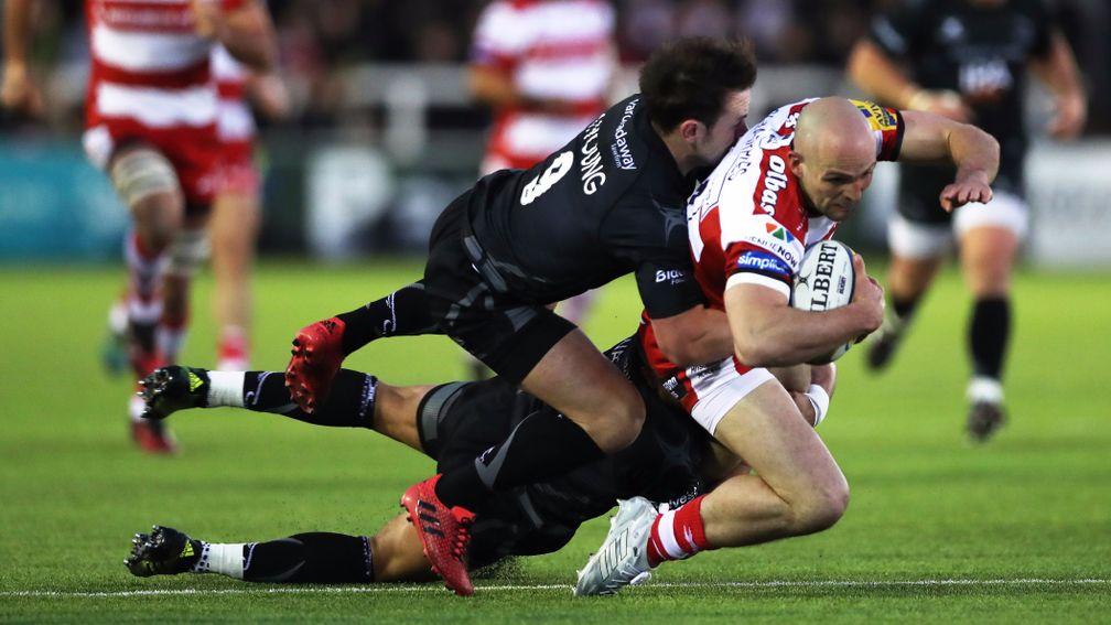 Charlie Sharples has pace to burn on the wing for Gloucester