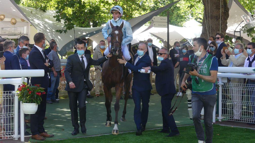 Watch Me landed the Group 1 Prix Rothschild on Sunday