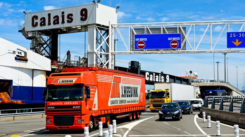 Richard Hobson will be charged both import fees and sizeable handling charge to take three horses through the Calais border inspection point this week