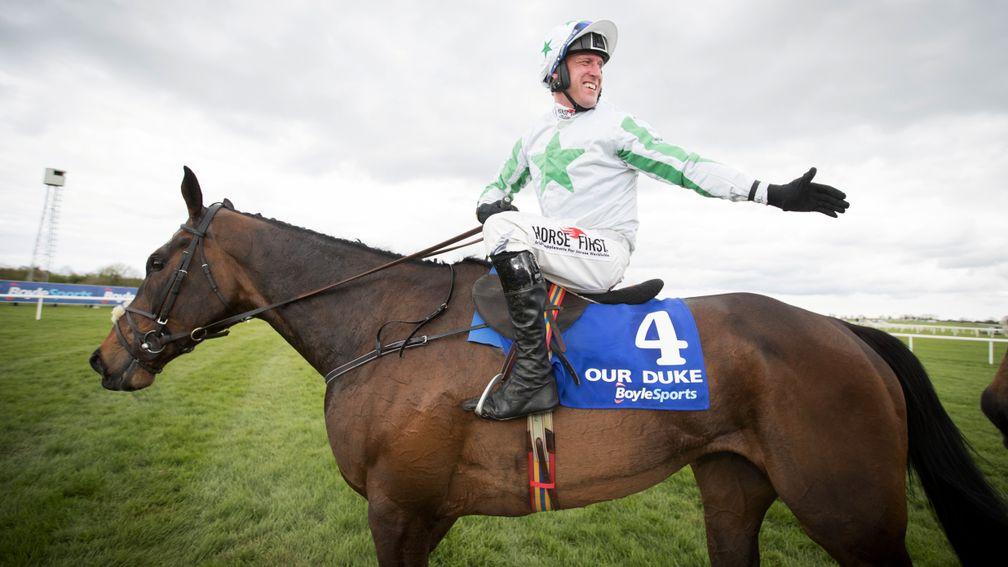 Our Duke: 11-10 with Paddy Power that Robbie Power rides the Irish Grand National winner in the 2018 Cheltenham Gold Cup