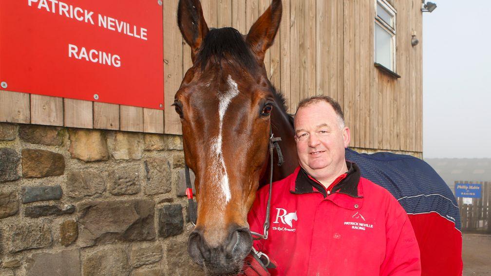 Patrick Neville with stable star The Real Whacker