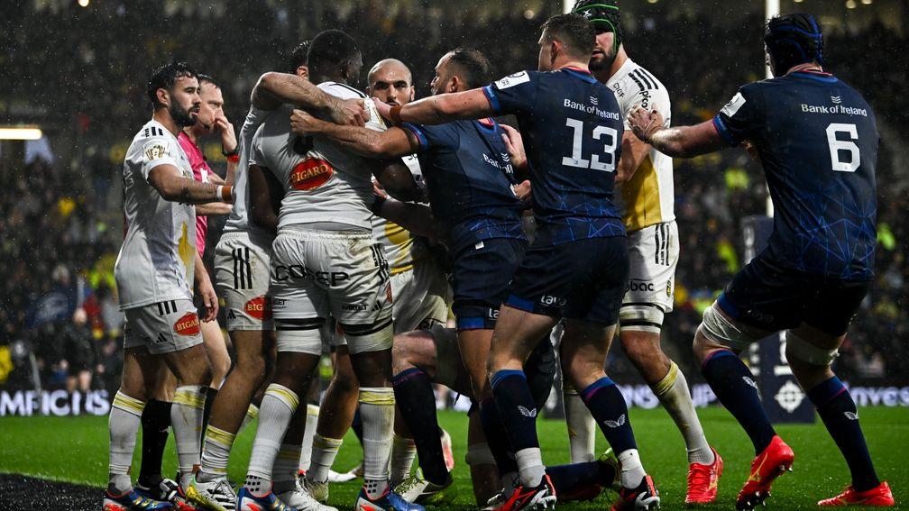 La Rochelle and Leinster played out another hard-fought match in December