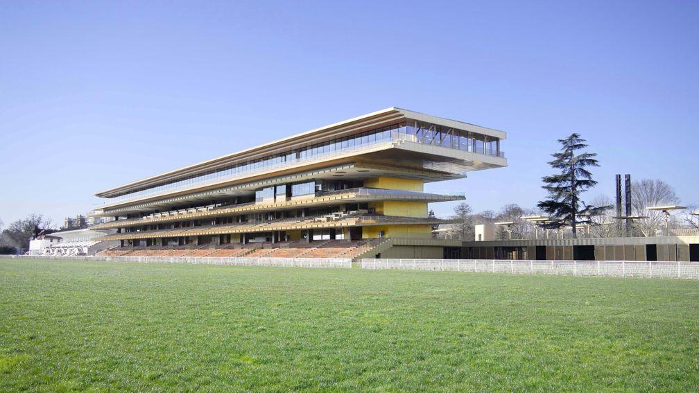 The Longchamp grandstand, the centrepiece of the redevelopment