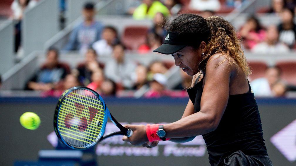 Naomi Osaka went well in China recently and should be spot-on for Singapore