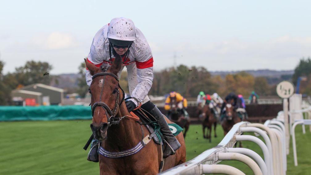 MINELLACELEBRATION and Ben Poste wins at AINTREE 25/10/20Photograph by Grossick Racing Photography 0771 046 1723