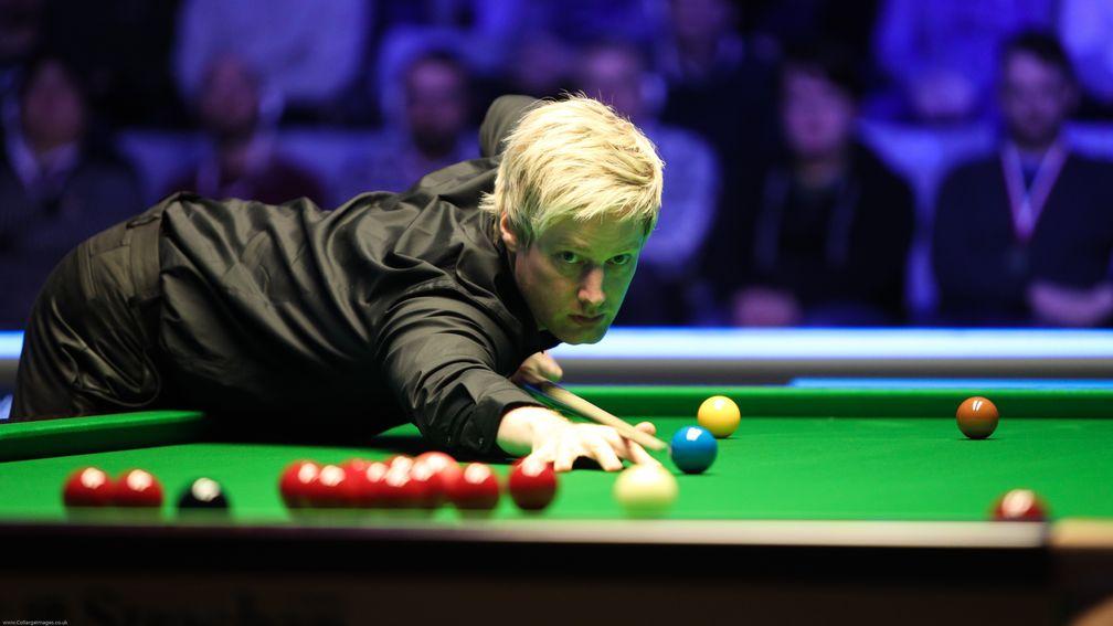 Neil Robertson looks to be hitting form at the right time of the season