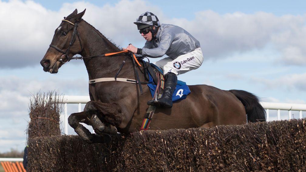 Castlegrace Paddy and Andrew Lynch jump to victory in the feature at Thurles