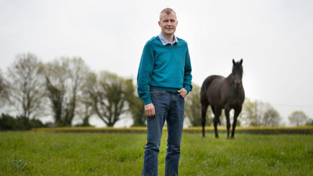 Pat Smullen at his Brickfield Stud base: 'I walked the paddocks to calm everything down'