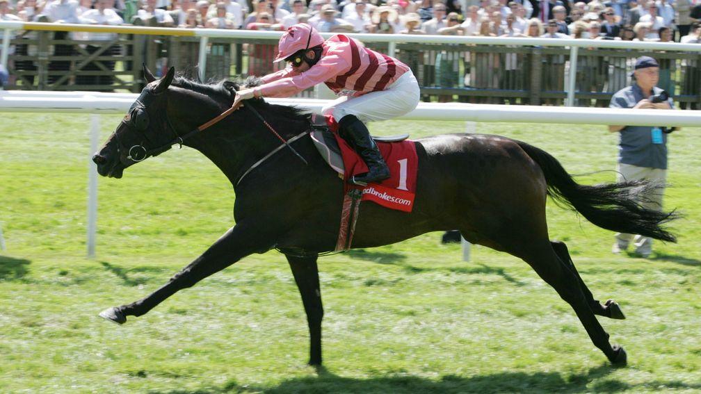 Newmarket 14/7/2006.Ladbrokes Bunbury Cup.Won by No1 Mine - Michael Kinane from Marching Song.