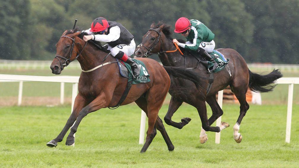 Making Light goes on to record a decisive success in the Goffs Platinum Stakes