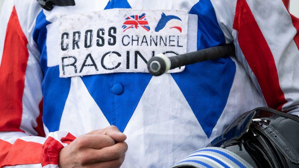 The red, white and blue Cross Channel Racing silks are becoming a familiar sight