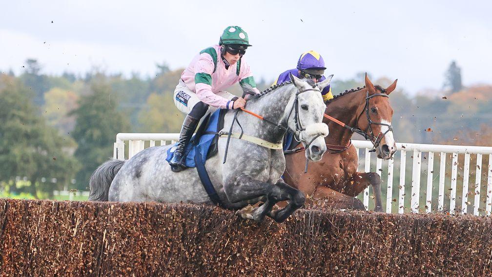 Elvis Mail (left) got the better of Corach Rambler to score at Kelso