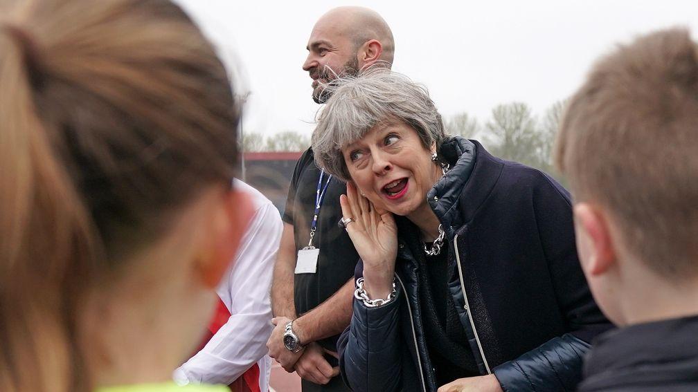 Prime Minister Theresa May is under pressure again