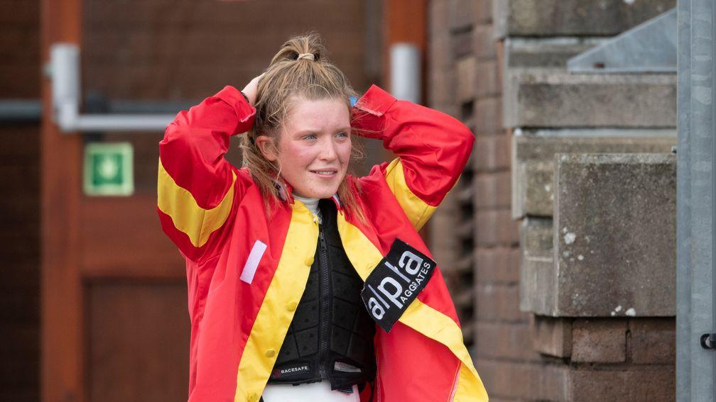 Katie Powell: two winners from two rides for the amateur jockey in her first week in the saddle