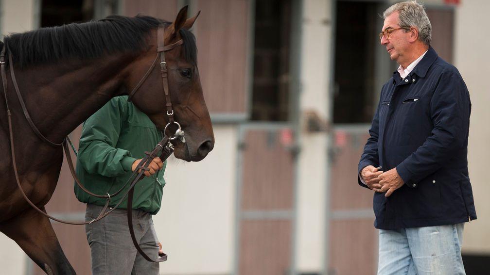 Jean-Claude Rouget at home with stable star Almanzor
